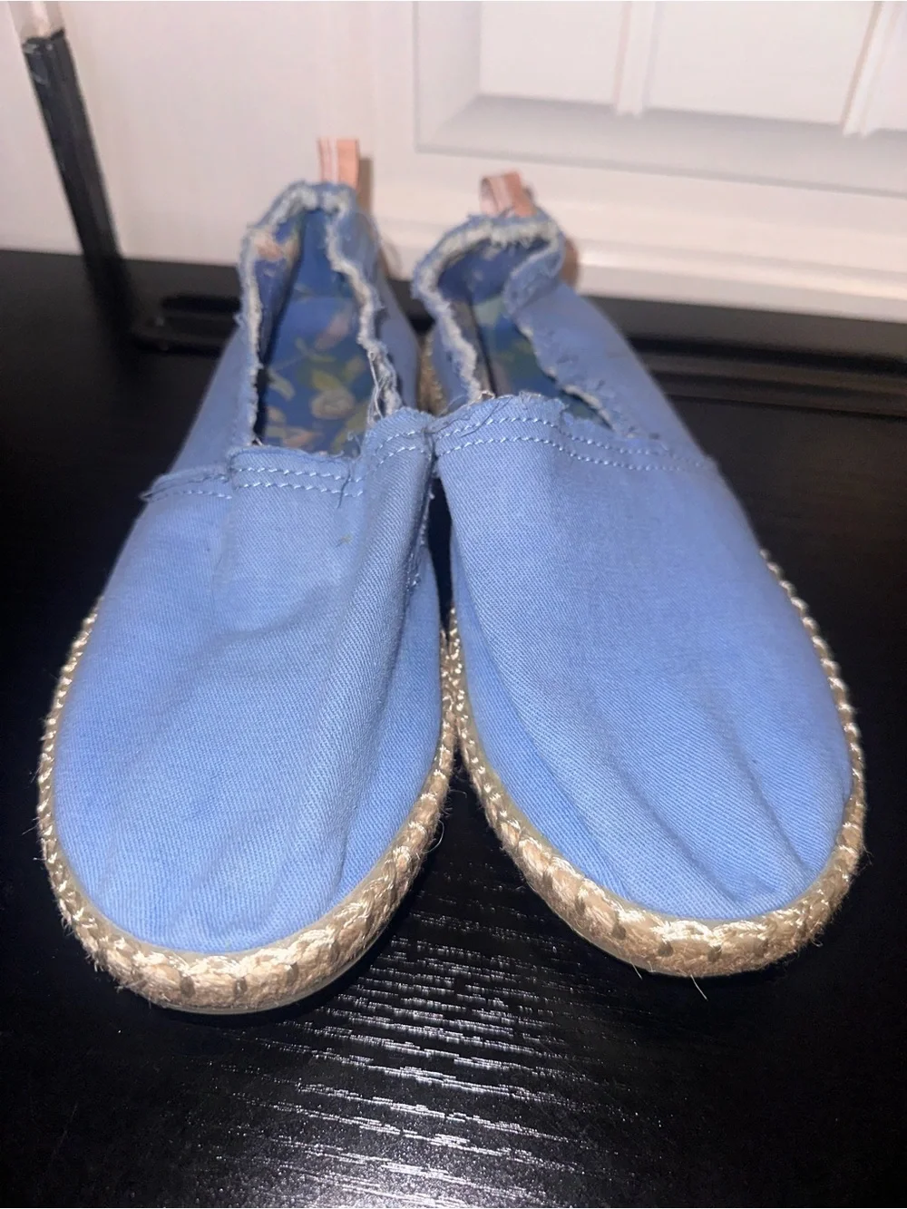 Vionic Laguna Size 6 Women’s Light Blue Casual Espadrille Slip-Ons
